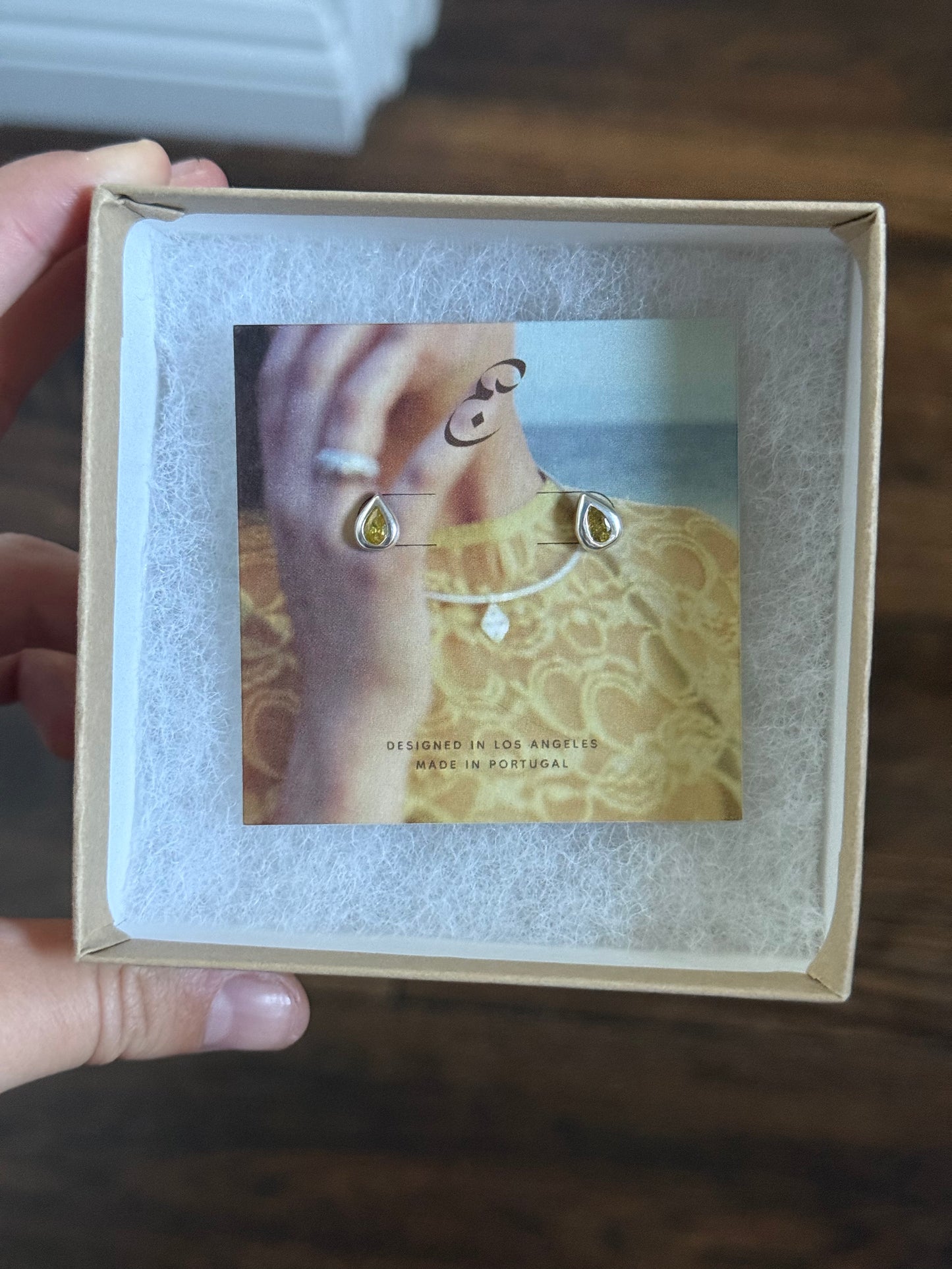 Lila Stud Earring