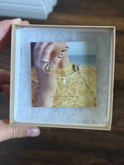 Lila Stud Earring