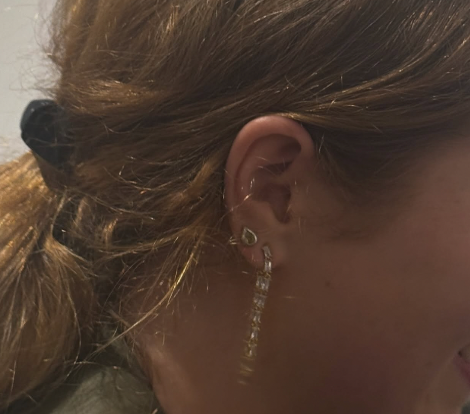 Lila Stud Earring