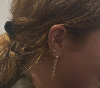 Lila Stud Earring