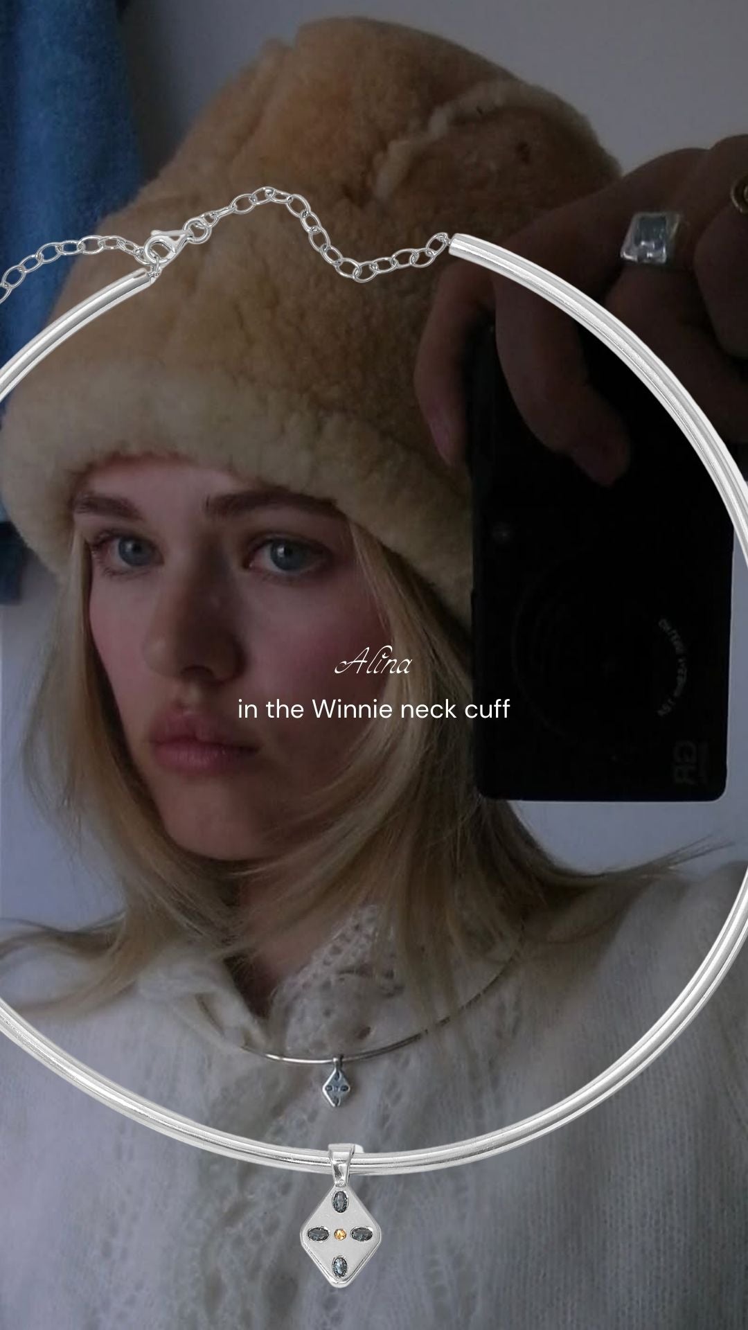 Winnie Pendant Neck Cuff